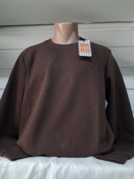 Свитер Panda (L-3XL) 2030 brown (деми)