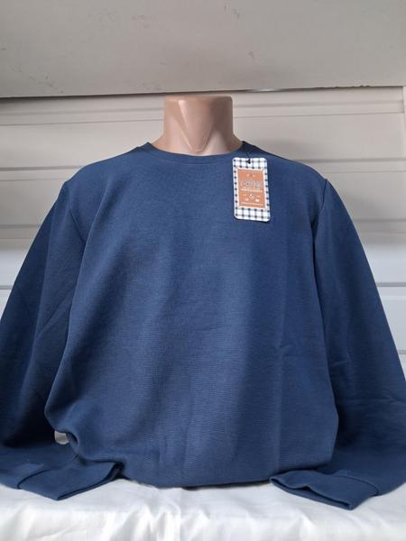 Свитер Panda (L-3XL) 2032 blue (деми)