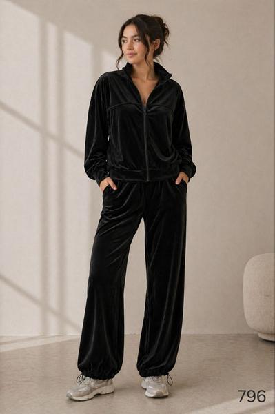Костюм спорт Loren (42-56) 796 black (деми)