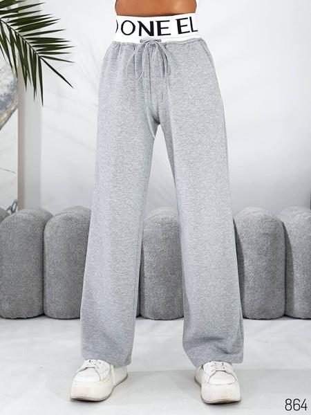 Штаны спорт Loren (42-48) 864 grey (деми)