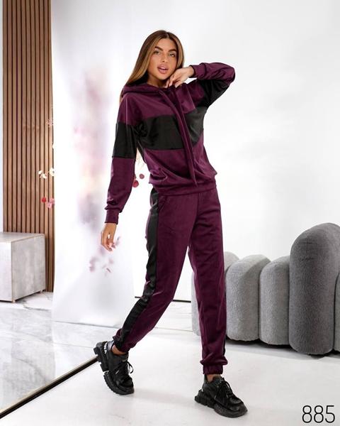 Костюм спорт Loren (42-56) 885 wine (деми)