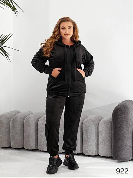 Костюм спорт Loren (60-66) 922 black (деми)