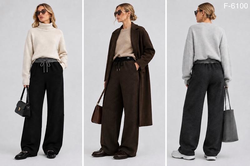 Штаны Saint Wish (L-2XL) F6100 brown (деми)
