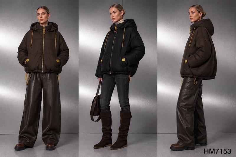 Свитер Saint Wish (M-XL) HM7153 brown (деми)