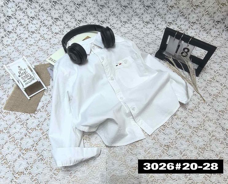 Рубашка Meloria (110-150) 3026 white (деми)