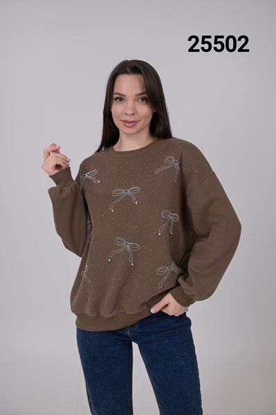 Свитер MMC clothes (44-48) 25502 brown (деми)