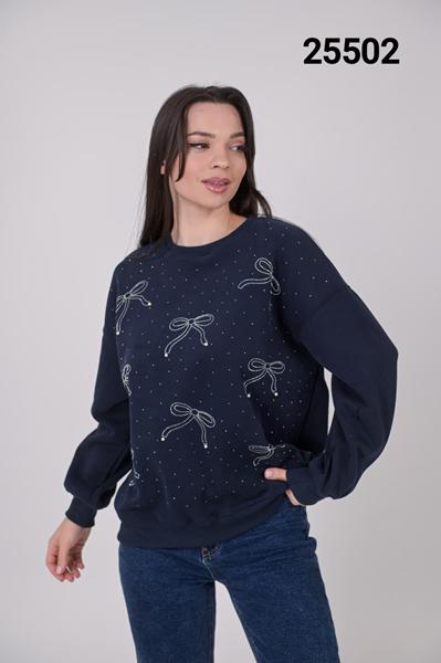 Свитер MMC clothes (44-48) 25502 navy (деми)