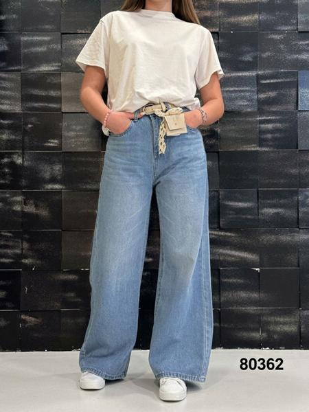 Джинсы MMC clothes (S-XL) 80362 l.blue (деми)