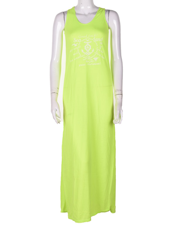 Платье H&S (M-L) 290 l.green (лето)