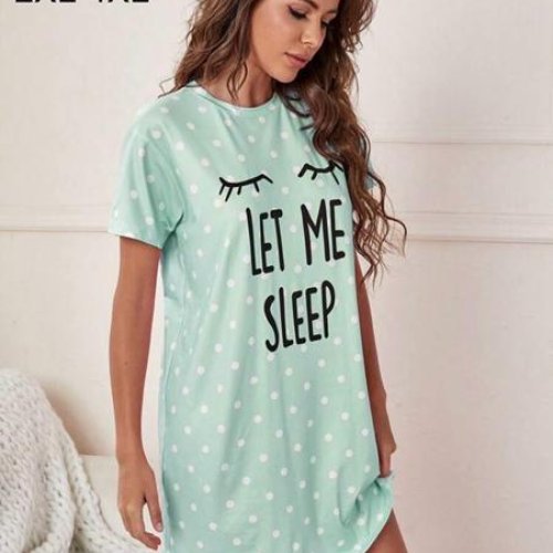 Ночнушка Anion (2XL-4XL) 6639-2 mint (лето) Anion 6639-2 mint