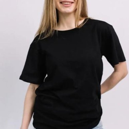 Футболка Sport style (3XL-6XL) 080 black (лето) Sport style 080 black