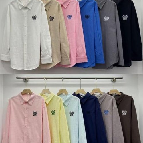 Рубашка Шаолинь (M-XL) 3569 grey (деми) Шаолинь 3569 grey