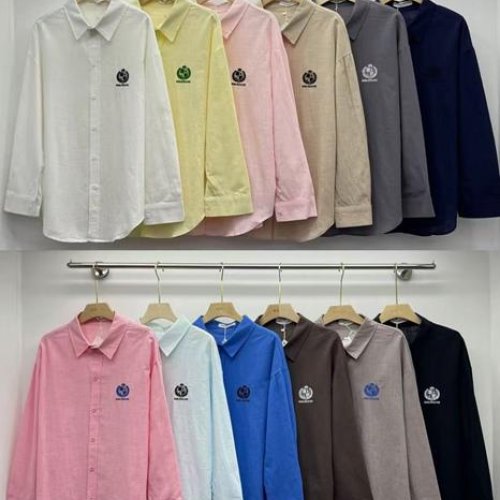 Рубашка Шаолинь (M-XL) 3570 l.mint (деми) Шаолинь 3570 l.mint