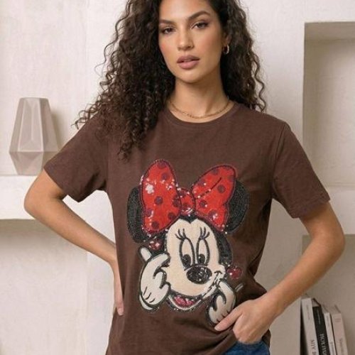 Футболка Arina (42-48) 2762-3 brown (лето) Arina 2762-3 brown