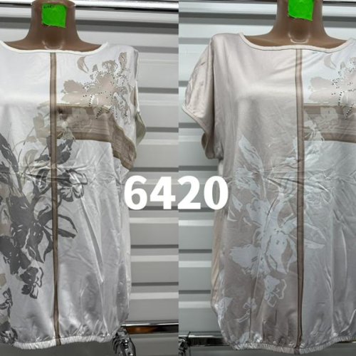 Футболка Gertie (48-56) 6420 white (лето) Gertie 6420 white