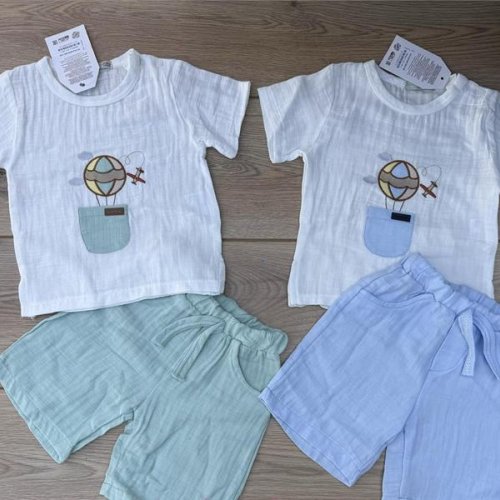 Костюм Emir kids (0.3-1) 1068 l.blue (лето) Emir kids 1068 l.blue