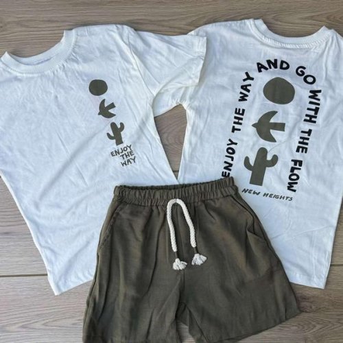 Костюм Emir kids (116-134) 1085 white (лето) Emir kids 1085 white