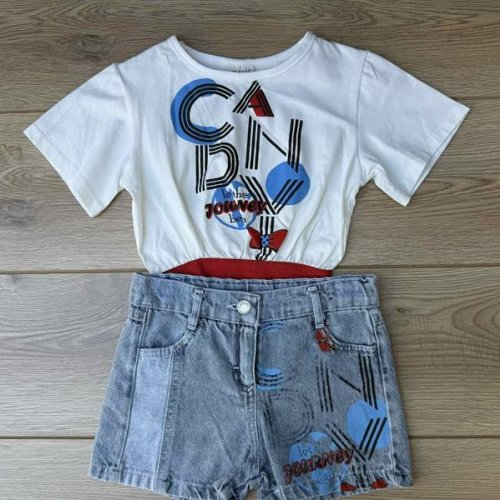 Костюм Emir kids (110-134) 1097 white (лето) Emir kids 1097 white