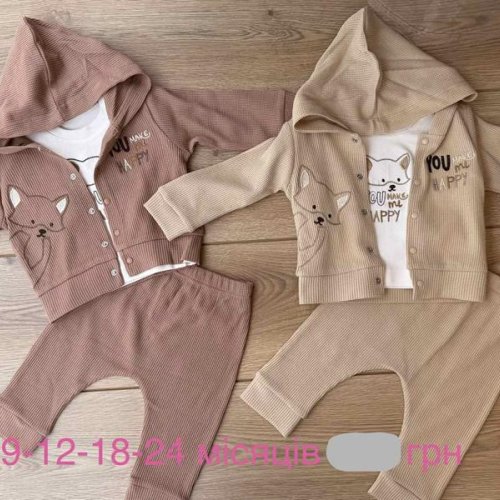 Костюм Emir kids (0.9-2) 1190 beige (деми) Emir kids 1190 beige