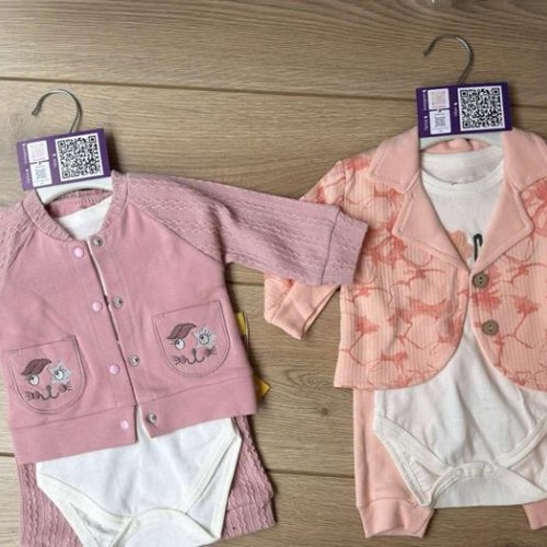 Костюм Emir kids (0.3-0.9) 1199 powder (деми) Emir kids 1199 powder