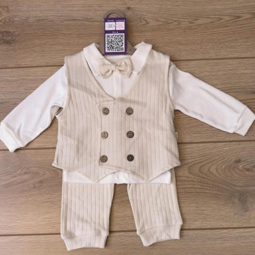 Костюм Emir kids (0.3-0.9) 1241 beige (деми) Emir kids 1241 beige