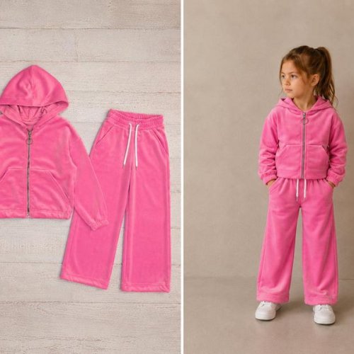 Костюм спорт LiMa kids (98-122) 2618 pink (деми) LiMa kids 2618 pink