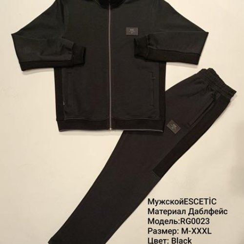 Костюм спорт AZT (M-3XL) AZ848-0023 black (деми) AZT AZ848-0023 black