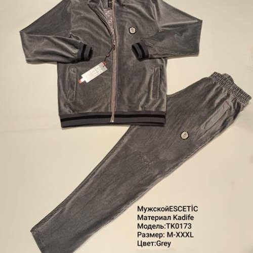 Костюм спорт AZT (M-3XL) AZ851-0173 grey (деми) AZT AZ851-0173 grey