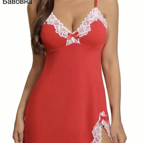 Ночнушка Fili Wear (50-58) 70577 red (лето) Fili Wear 70577 red
