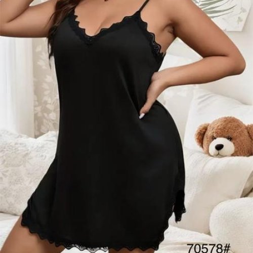 Ночнушка Fili Wear (50-58) 70578 black (лето) Fili Wear 70578 black