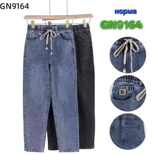 Джинсы Hoan (L-4XL) GN9164-1 mix (деми) Hoan GN9164-1 mix