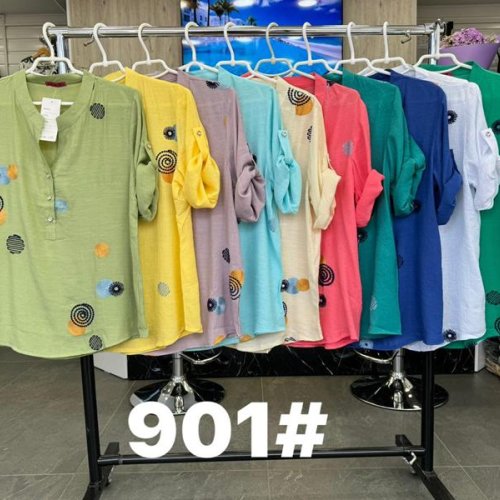 Футболка Yafeier (XL-4XL) 901 d.yellow (лето) Yafeier 901 d.yellow