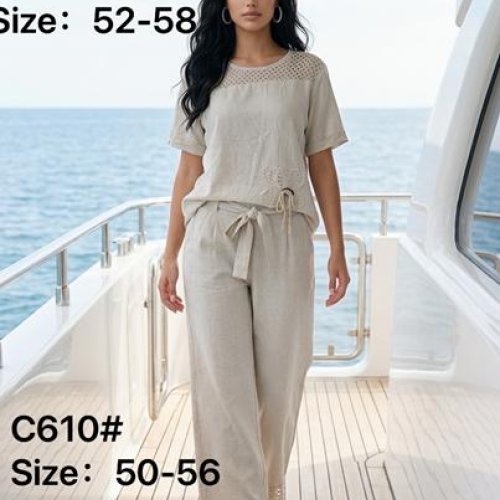 Костюм Yafeier (50-56) C521-610 l.beige (лето) Yafeier C521-610 l.beige
