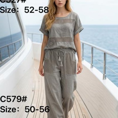Костюм Yafeier (52-58) C527-579 l.grey (лето) Yafeier C527-579 l.grey
