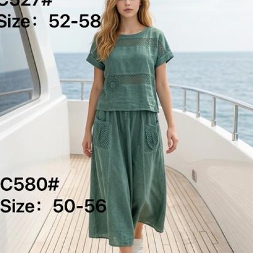 Костюм Yafeier (50-56) C527-580 green (лето) Yafeier C527-580 green