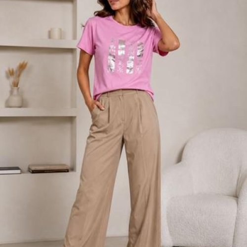 Футболка Global (M-2XL) GL249 pink (лето) Global GL249 pink