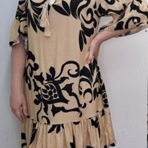 Платье Romeo life (48-54) RL1155 beige (лето) Romeo life RL1155 beige