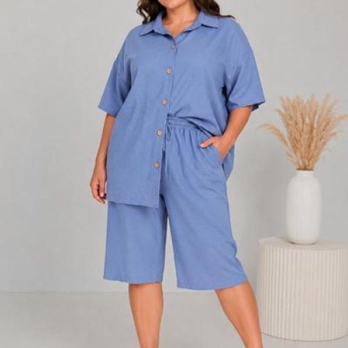 Костюм Romeo life (50-60) 607 l.blue (лето) Romeo life 607 l.blue