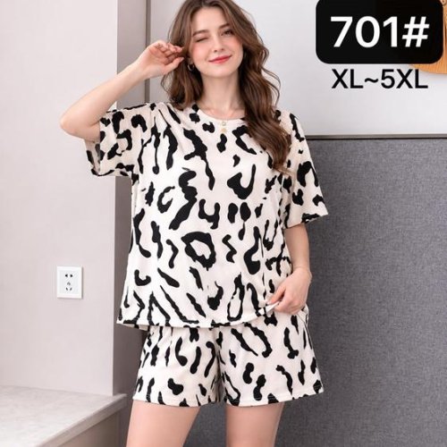 Пижама Romeo life (XL-5XL) 701 white (лето) Romeo life 701 white