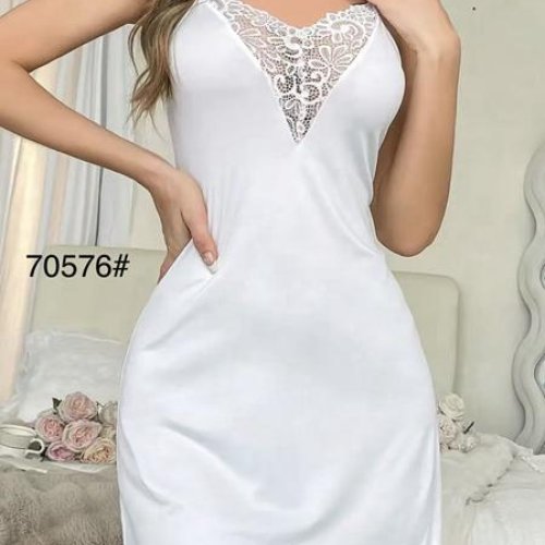 Ночнушка Romeo life (50-58) 70576 white (лето) Romeo life 70576 white