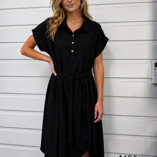 Платье Romeo life (50-56) A19 black (лето) Romeo life A19 black