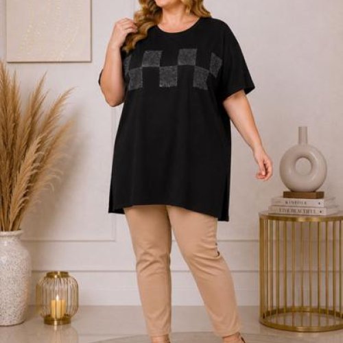 Футболка Global (XL-5XL) GL252 black (лето) Global GL252 black