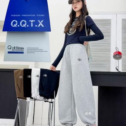 Штаны спорт ChicWear (28-32) 8720 grey (деми) ChicWear 8720 grey