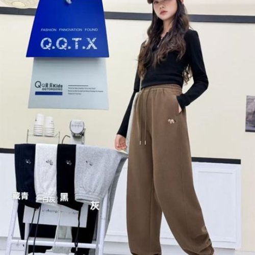 Штаны спорт ChicWear (28-32) 8718 black (деми) ChicWear 8718 black