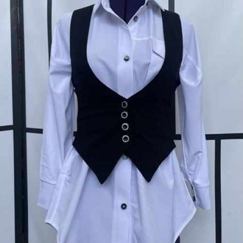 Жилетка Kosmy (134-158) KS64 black (лето) Kosmy KS64 black