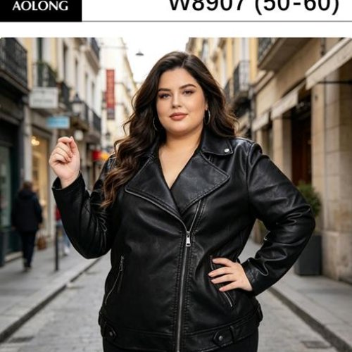 Куртка DGMD (50-60) W8907 black (деми) DGMD W8907 black