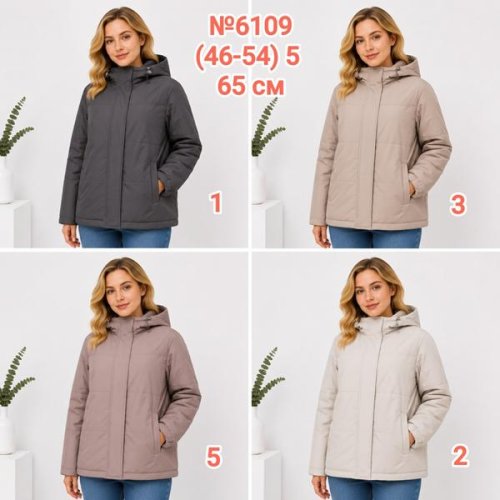 Куртка DGMD (46-54) 6109-3 olive (деми) DGMD 6109-3 olive