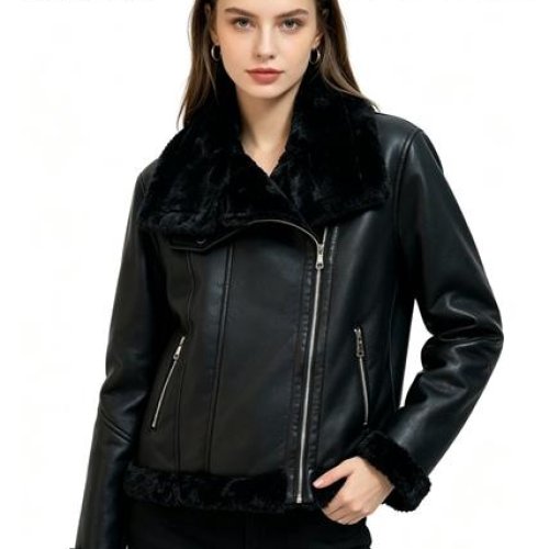 Куртка DGMD (S-2XL) W8853 black (деми) DGMD W8853 black