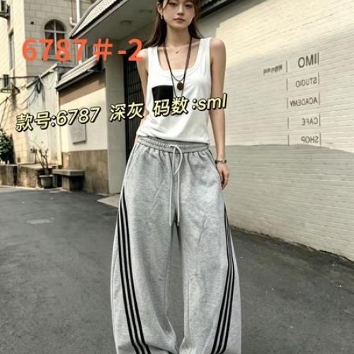 Штаны спорт Lolo Blues (S-L) 6787-2 grey (деми) Lolo Blues 6787-2 grey