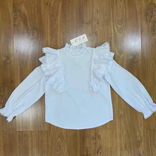Блузка RSV (128-140) 293 white (деми) RSV 293 white
